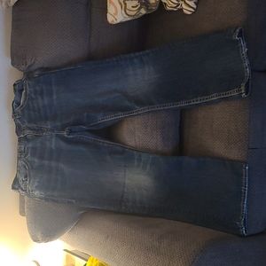 Mens Silver Jeans